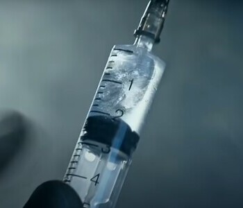 Лечение зависимости от тропикамида в Бокситогорске Шприц с жидкостью